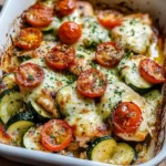 Mediterranean Chicken Zucchini Bake – Healthy, Flavorful & Easy!