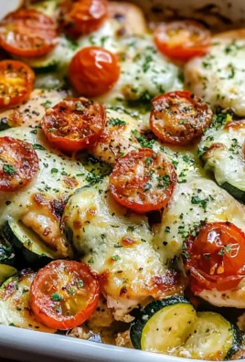 Mediterranean Chicken Zucchini Bake – Healthy, Flavorful & Easy!
