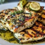 Mediterranean Herb Crusted Grilled Chicken