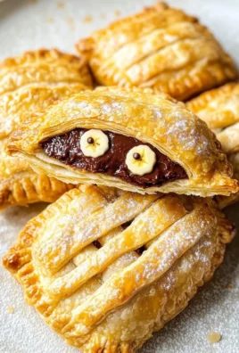 Nutella Mummy Hand Pies