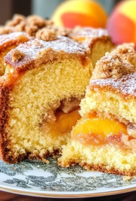 Peach Cobbler Pound Cake