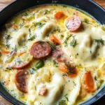 Pierogi Dill Soup