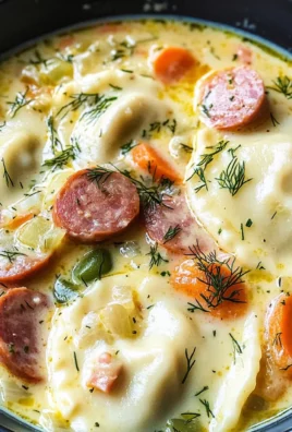 Pierogi Dill Soup