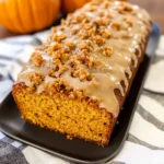 Pumpkin Bread with Maple Glaze