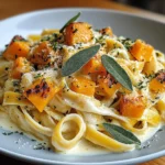 Savory Butternut Squash & Sage Pasta