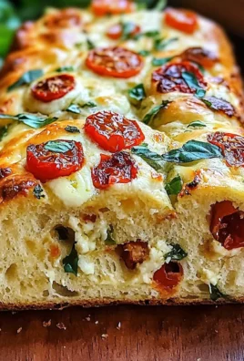 Savory Caprese Bread : A Fresh Italian Bread