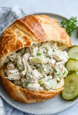 Savory Dill Pickle Chicken Salad