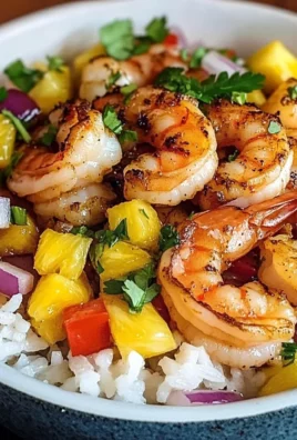 Shrimp & Rice Bowl with Pineapple Salsa: An Incredible 7-Step Recipe