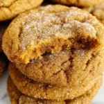 Soft and chewy pumpkin cookies