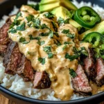 Steak Queso Rice