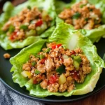 Thai Chicken Lettuce Wraps