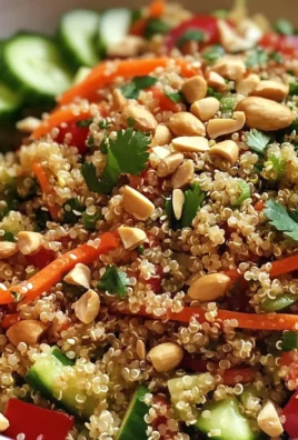 Thai Quinoa Crunch Salad: A Refreshing Healthy Delight!