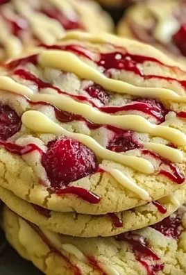 White Chocolate Lemon Raspberry Cookies - Delicious Recipe