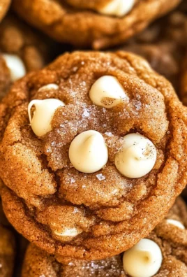 White Chocolate Pumpkin Snickerdoodles