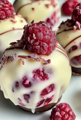 White Chocolate Raspberry Cheesecake Balls