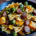 Autumn Sausage Pasta Squash: Amazing 25-Min Fall Favorite