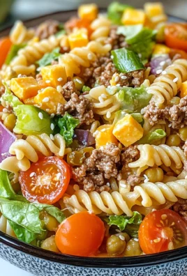Big Mac Pasta Salad