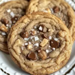 Brown Butter Coffee Toffee Cookies