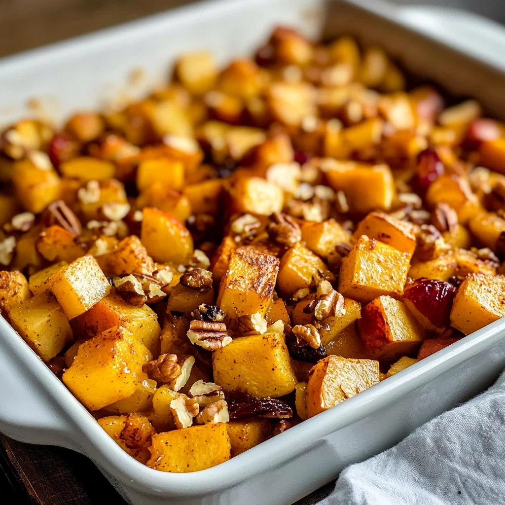 Butternut Squash Apple Bake