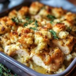 Chicken & Stuffing Bake Recipe