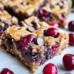 Chocolate Chip Cherry Bars
