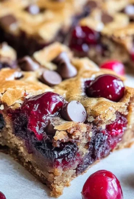 Chocolate Chip Cherry Bars