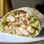 Chopped Chicken Caesar Salad Wrap Recipe