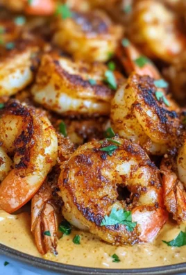 Crispy Cajun Shrimp with Creamy Sauce