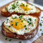 Easy 6-Ingredient Egg and Ricotta Toast