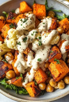 Glow Bowl Recipe: Roasted Veggie, Tahini Yogurt Sauce