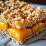 Heavenly Summer Peach Bars