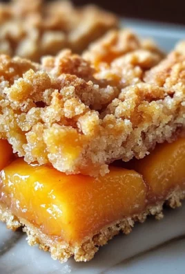 Heavenly Summer Peach Bars