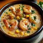 New Orleans Shrimp and Corn Bisque