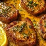 Rosemary Garlic Butter Pork Chops