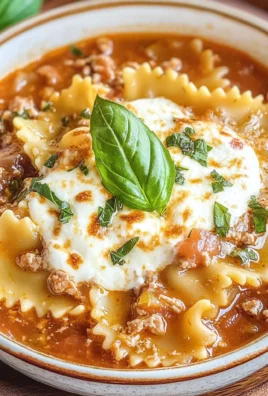 The Best Lasagna Soup