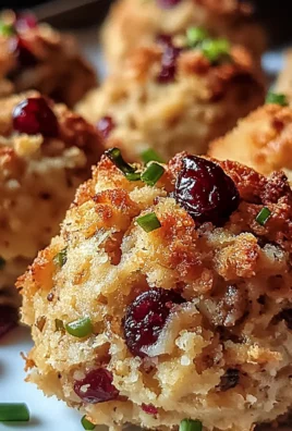 Cranberry & Turkey Stuffing Balls