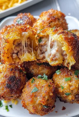 Crispy Hashbrown Sausage Bites