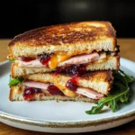 Ham Cheddar Cranberry Melt