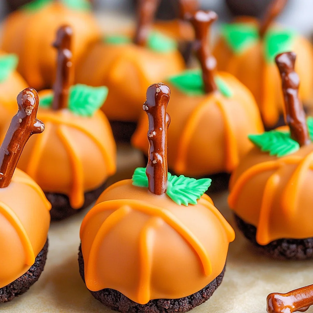 Pumpkin Oreo Balls