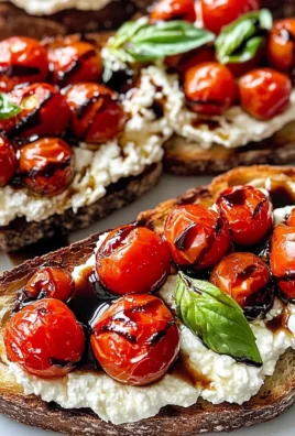 Ricotta Bruschetta with Roasted Tomatoes