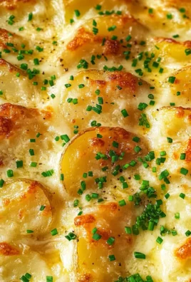 Roasted Garlic Potatoes au Gratin