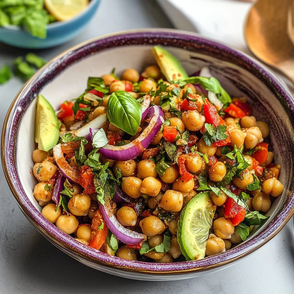 Turkish Chickpea Salad