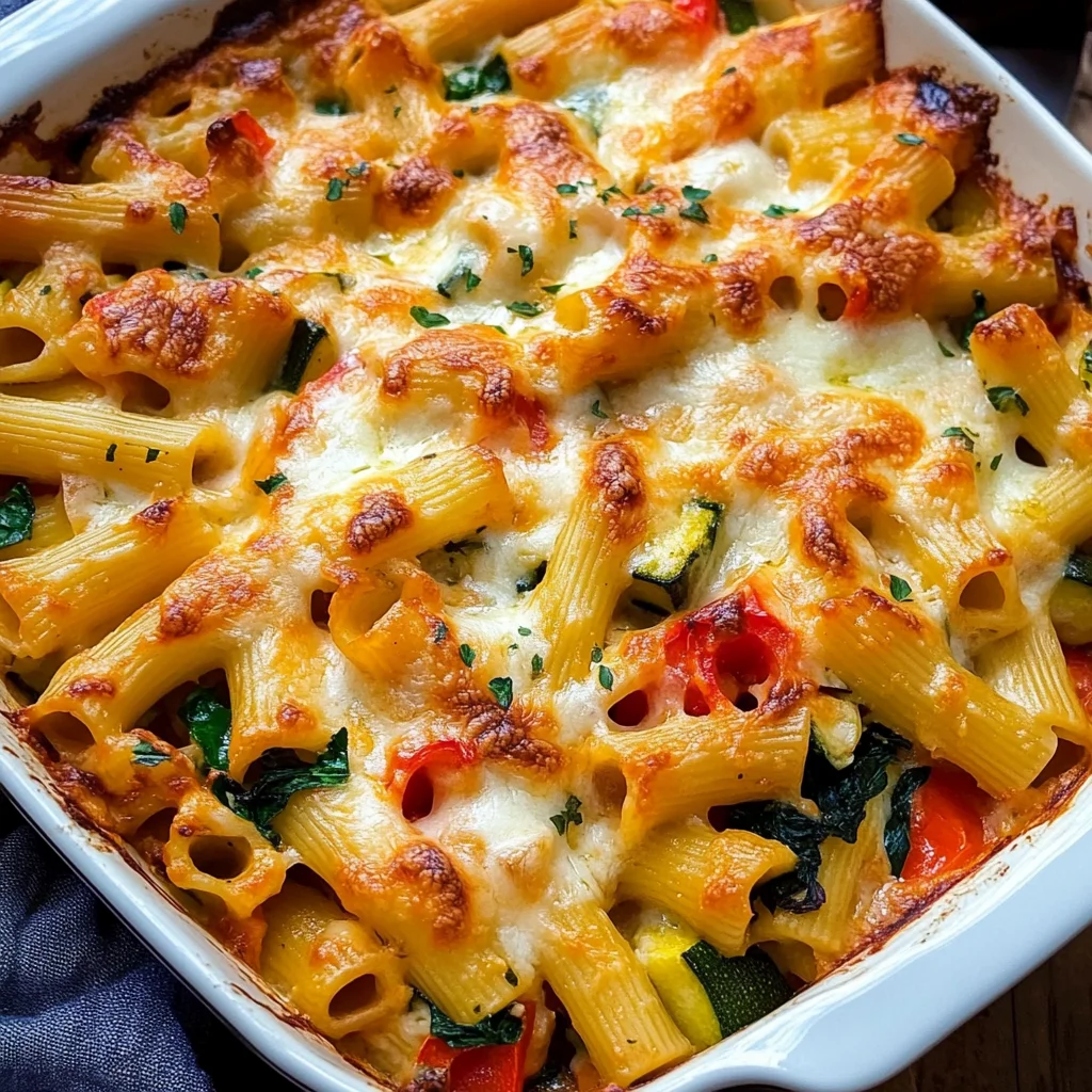 Vegetable Pasta Bake Recipe