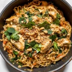 12 Minute Thai Chicken Peanut Noodles