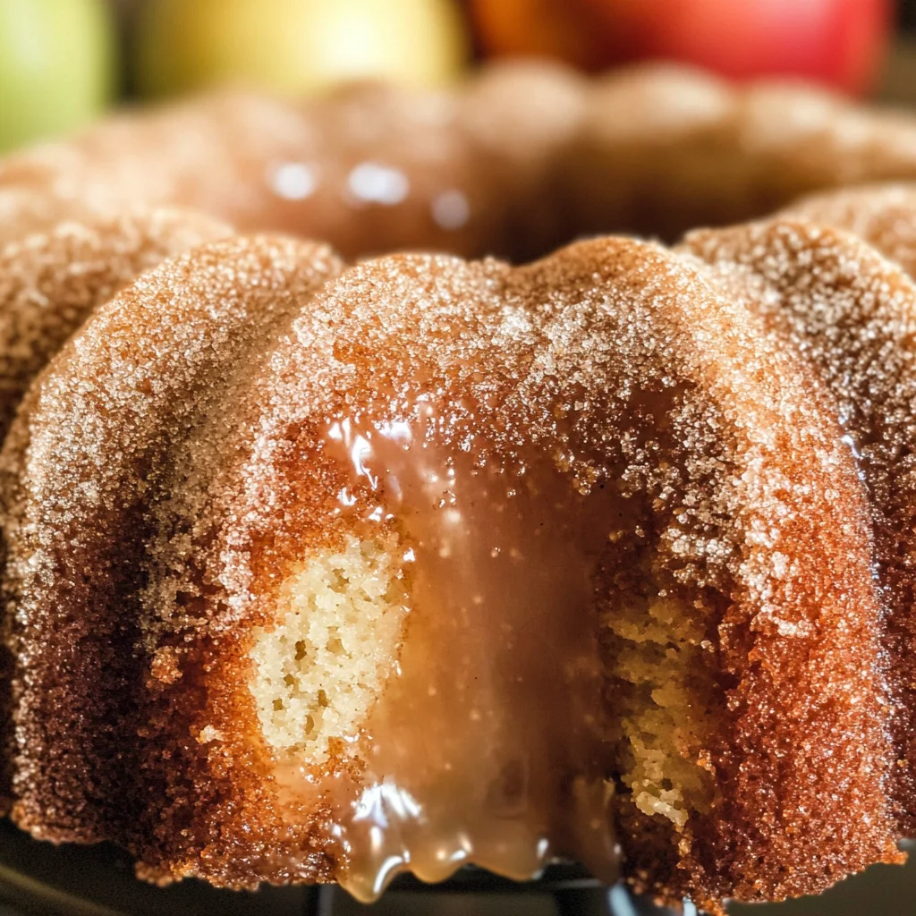 Apple Cider Donut Cake