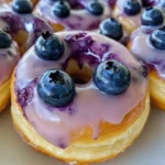 Baked Blueberry Donuts