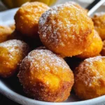 Baked Pumpkin Fritter Bites