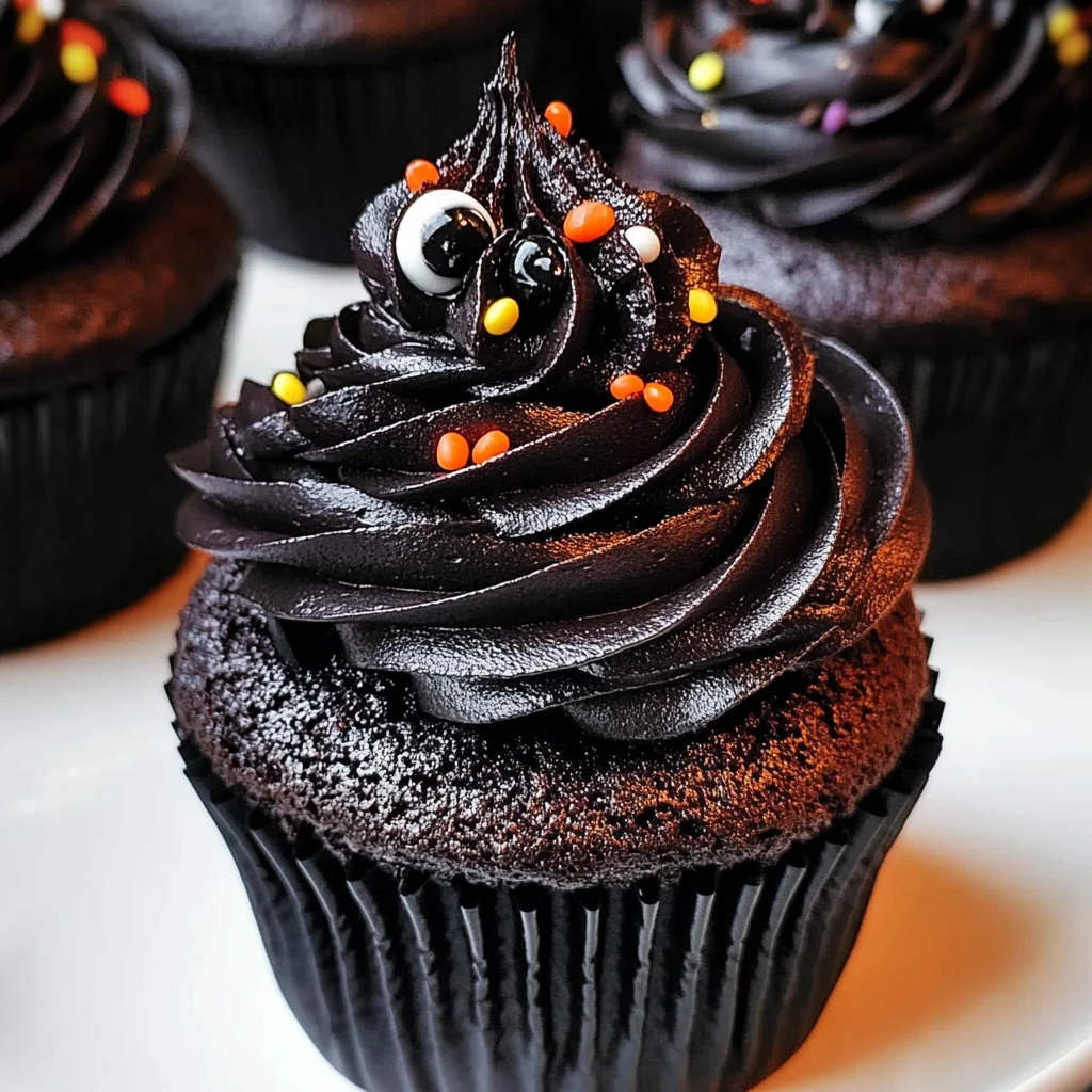Black Velvet Cupcakes