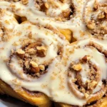 Carrot Cake Cinnamon Rolls