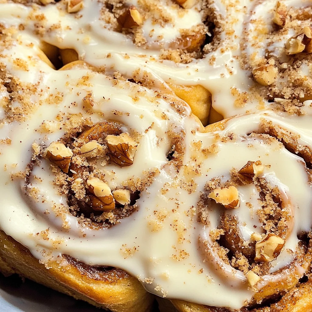 Carrot Cake Cinnamon Rolls
